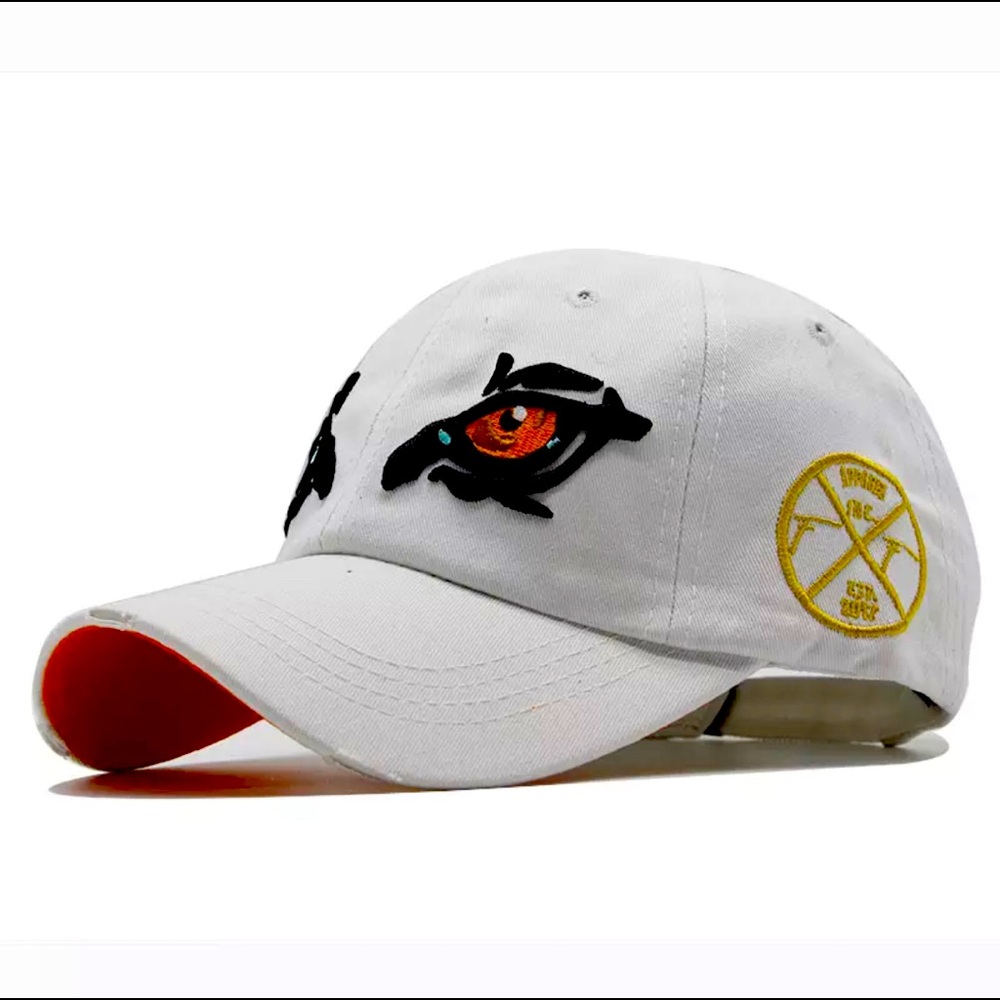 New baseball hat for man or woman white
